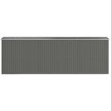  Vrtno spremište svjetlosivo 192x606x223 cm pocinčani čelik | shoptok.hr