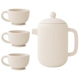 Mushie® silikonski čajni set shifting sand | shoptok.hr