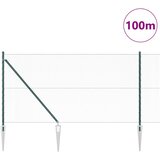  Heksagonalna ograda s stubom 100 x 1 m Čelik premazan PVC-om Slike