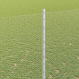  Zavarena žičana ograda 25 x 1,5 m (Š x V) Vruće pocinčani čelik | shoptok.hr