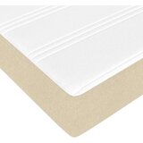 vidaXL Krevetna konstrukcija s madracem Krema 120 x 190 cm tkanina | shoptok.hr