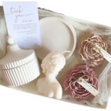 Marfeja Gift Shop Poklon Set Kutijica za devojku, Belo-Rozi Cene
