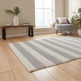 Catherine Lansfield Svijetlo sivi tepih 80x150 cm Cove Stripe – | shoptok.hr