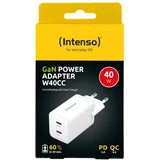 Punjač kučni, brzi, 2 x USB-C, 3A, 40W – Power Adapter W40CC GaN