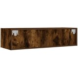 TV ormarić s LED svjetlima boja dimljenog hrasta 100X35,5x25 cm | shoptok.hr