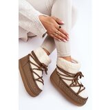 Boto Women's Padded Snow Boots Brown Rohes | shoptok.hr