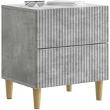  Noćni ormar s ladicama 2 pcs Betonska siva 43 x 34,5 x 48 cm | Eponuda.ba