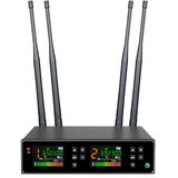 INF J166 Profesionalni dvojni brezžični mikrofonski sistem UHF, (22105290) | Shoptok.si