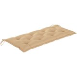  Sklopiva vrtna klupa s jastukom 118 cm od bambusa | shoptok.hr