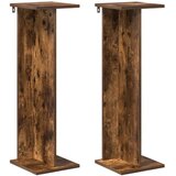  Stalak za biljke 2 pcs Dimljeni Hrast 25 x 25 5 x 80 5 cm | shoptok.hr