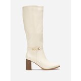 La Modeuse Mestni škornji 75930_P179746 Bež | Shoptok.si