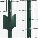 Euro ograda s postom 25 x 1 m Čelik premazan PVC-om Zelena | shoptok.hr