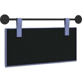  Držeće uzglavlje Zidne Traper plava 90 x 55 x 5 cm tkanina - Trapere plave boje 80 cm bez LED | shoptok.hr
