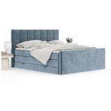 Maison de Rêve Plavi boxspring krevet s prostorom za odlaganje 160x200 cm Ava – | shoptok.hr