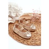 Kesi Children's ballerinas with golden Jellema bow Cijene