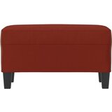  Klupa crvena boja vina 70 x 35 x 41 cm od umjetne kože | shoptok.hr