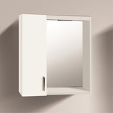 Inter Ceramic Kupatilski ormarić sa ogledalom zidni 60x60x13 pvc bela Cene