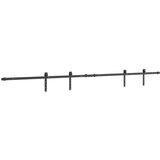 vidaXL Komplet drsnih vrat omarice 213 cm ogljikovo jeklo | Shoptok.si