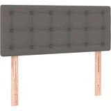  S oprugama i madracem sivi 80 x 200 cm od umjetne kože | shoptok.hr