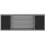  Ormar za alate s policom Crna i Siva 150 x 20 x 55 cm | shoptok.hr