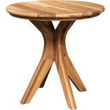 vidaXL vrtni stol za kavu Ø55x51 cm od čvrste tikovine | shoptok.hr