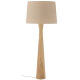 Bloomingville Bež stoječa svetilka s tekstilnim senčilom (višina 130 cm) Leonor – | Shoptok.si