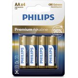 Philips LR6M4B/10 - 4 kom. alkalne AA baterije PREMIUM ALKALINE 1,5V 3200mAh Cene