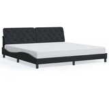  Okvir za krevet bez madraca crni 200x200 cm baršunasti | shoptok.hr