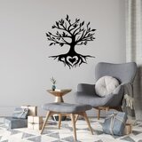 Wallity Zidna dekoracija Tree And Heart, 67 x 79 cm, Crna | ePonuda.com