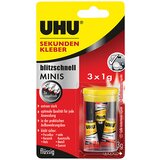 Uhu Sekundno lepilo UHU Blitzschnell (3 x 1 g) Cene