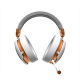 Dark Project Dark Proјect bežične slušalice (2,4 Ghz&Bt) slušalice za igre Sono sa mikrofonom, 53 mm neodimiјumski draјver, bela/zlatna | ePonuda.com
