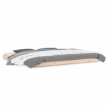 The Living Store Posteljni okvir 200x200 cm trdna borovina - Posteljni Okvir, (21530494) | Shoptok.si