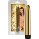 Igrače You2Toys - Metalik svjetlucavi vibrator - zlatne boje | shoptok.hr