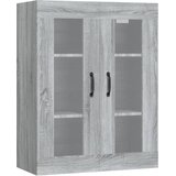 Maison Chic Viseča Stenska omarica - Zidna omarica siva sonoma 69,5x34x90 cm iu406, (22062968) Cene