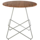 Premier Housewares Okrugao blagovaonski stol od čvrstog brijesta ø 80 cm District – | shoptok.hr