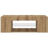 vidaXL TV ormarić s LED svjetlima Artisan hrast 90x39x30 cm | shoptok.hr