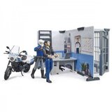 Bruder policijska postaja s policijskim motorjem world 62732 | Shoptok.si