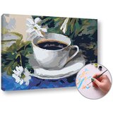 Artmie slikanje po brojevima JUTARNjA KAFA 70x50 cm