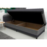 Kondela Dnevna postelja s prostorom za shranjevanje, svetlo siva/siva, EVA | Shoptok.si