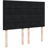  Krevet s oprugama i madracem crni 140x200 cm baršunasti | shoptok.hr