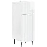  Set kupaonskih ormara od 4 dijela ZWOLLE Bijela visokog sjaja | shoptok.hr