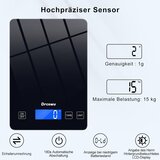 DRCOWU digitalna kuhinjska tehtnica 15kg | Shoptok.si