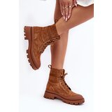 Boto Women's Trapper Lace-Up Boots Camel Gordts | ePonuda.com