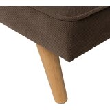 Ixia Rjava raztegljiva sedežna garnitura iz šenilje 175 cm – | Shoptok.si