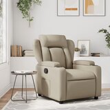  Naslonjač od umjetne kože boja cappuccina | shoptok.hr