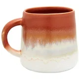 Oranžovo-bílý hrnek Sass & Belle Bohemian Home Mojave, 400 ml