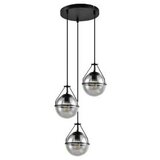 VISILICA 3xE14 Parma ML-6397-3 okrugla crna Cijene