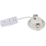 Kanlux 39261 - LED ugradna svetiljka FIZU LED/4W/230V 3000/4000/6500K bela | Eponuda.com