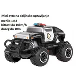 Avtomobil na daljinsko vodenje Police, mini