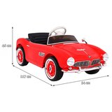  Licenciran avto na akumulator BMW 507 Retro – rdeč | Shoptok.si
